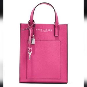 Marc Jacobs micro leather tote Pink